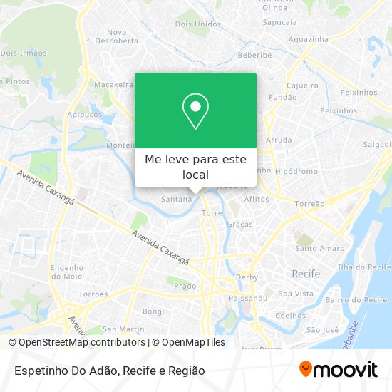 Espetinho Do Adão mapa