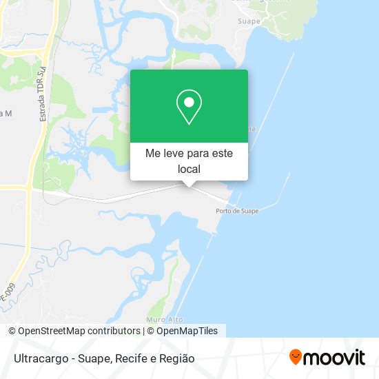 Ultracargo - Suape mapa