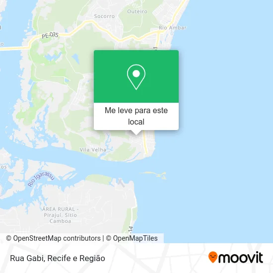 Rua Gabi mapa