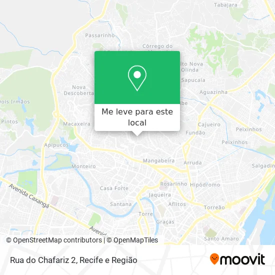 Rua do Chafariz 2 mapa