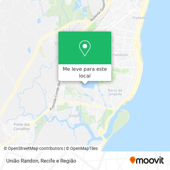 União Randon mapa