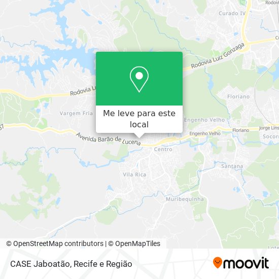 CASE Jaboatão mapa