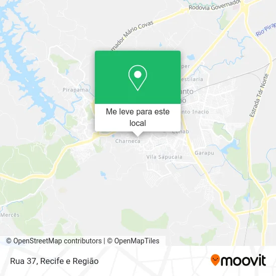 Rua 37 mapa