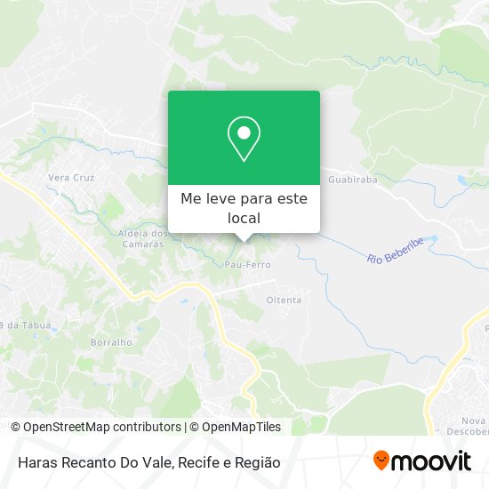 Haras Recanto Do Vale mapa