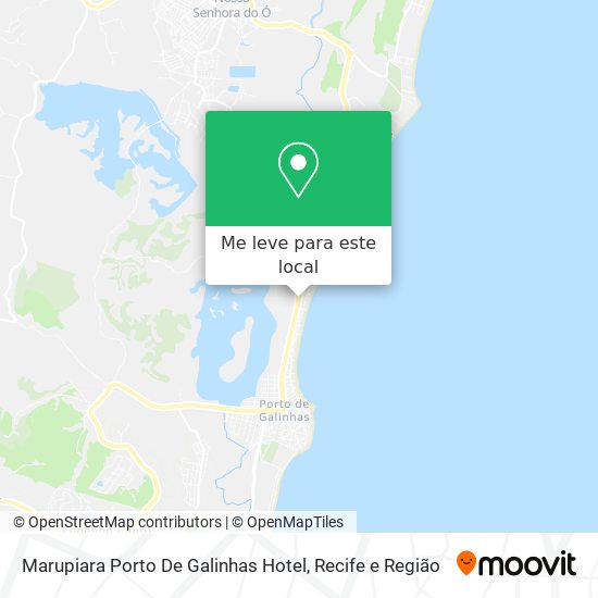 Marupiara Porto De Galinhas Hotel mapa