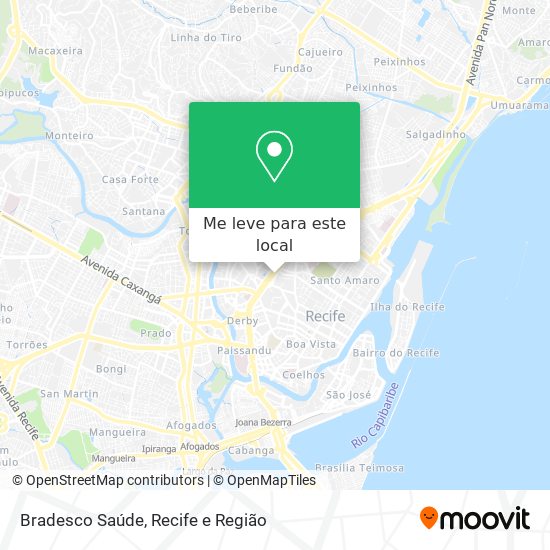 Bradesco Saúde mapa