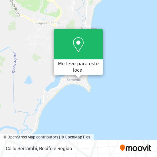 Callu Serrambi mapa