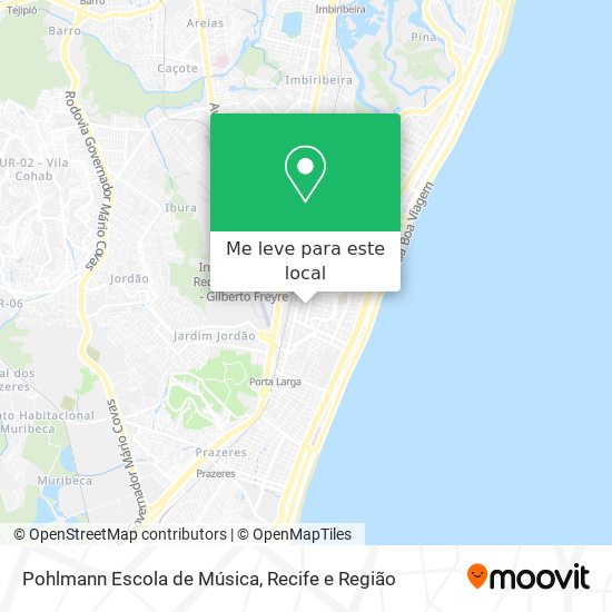Pohlmann Escola de Música mapa