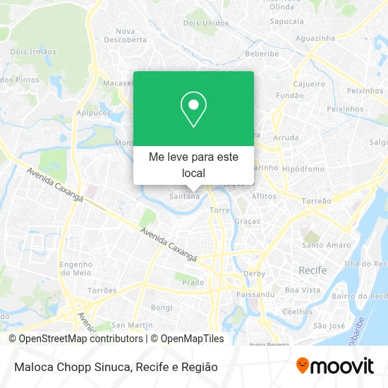 Maloca Chopp Sinuca mapa