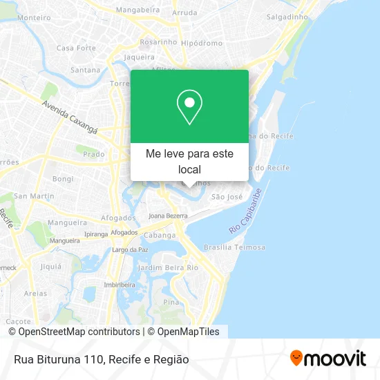 Rua Bituruna 110 mapa
