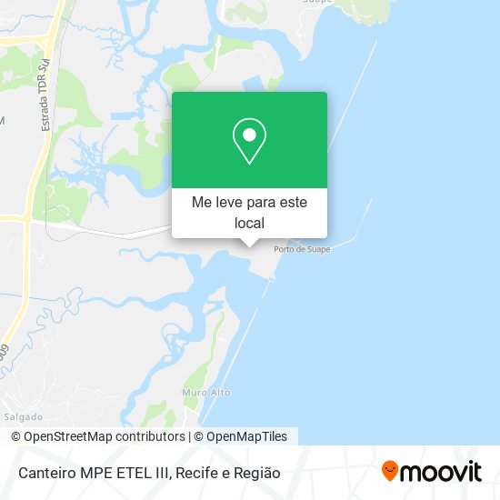 Canteiro MPE ETEL III mapa