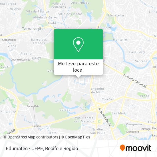 Edumatec - UFPE mapa