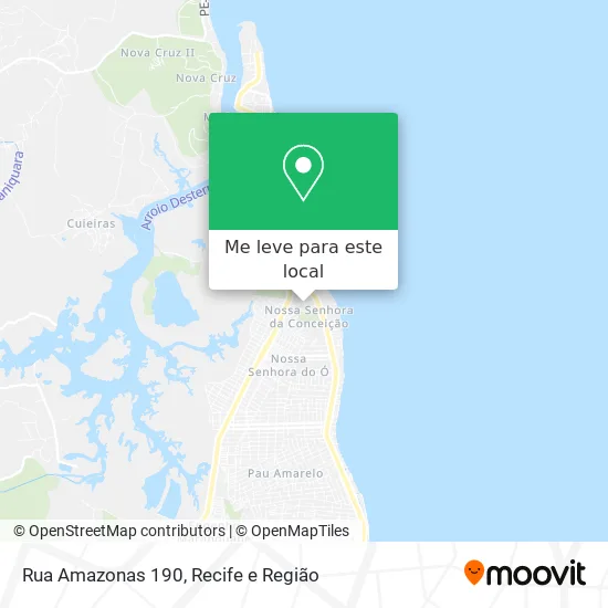 Rua Amazonas 190 mapa