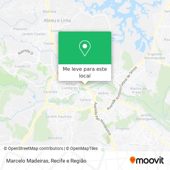 Marcelo Madeiras mapa