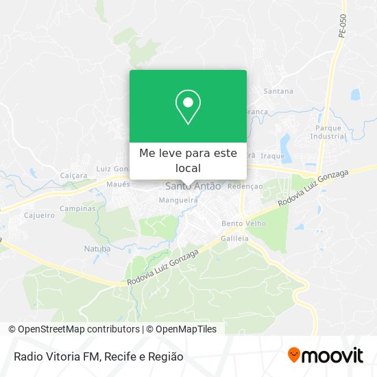 Radio Vitoria FM mapa