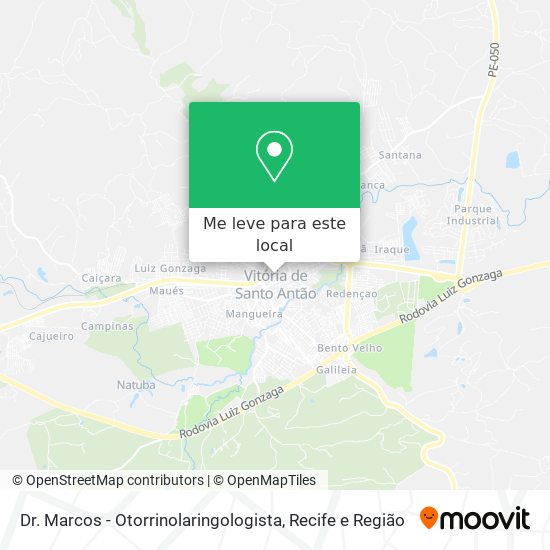 Dr. Marcos - Otorrinolaringologista mapa
