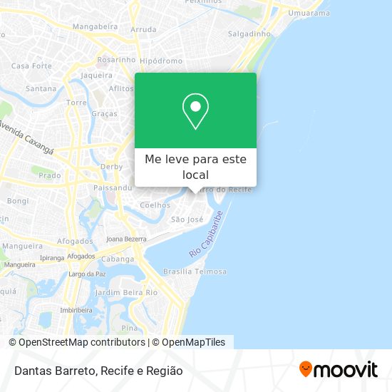 Dantas Barreto mapa