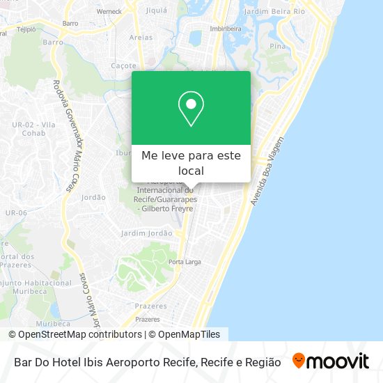 Bar Do Hotel Ibis Aeroporto Recife mapa