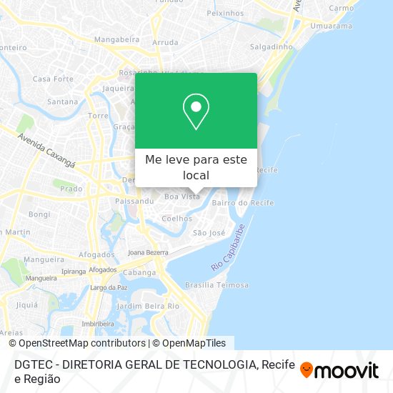 DGTEC - DIRETORIA GERAL DE TECNOLOGIA mapa