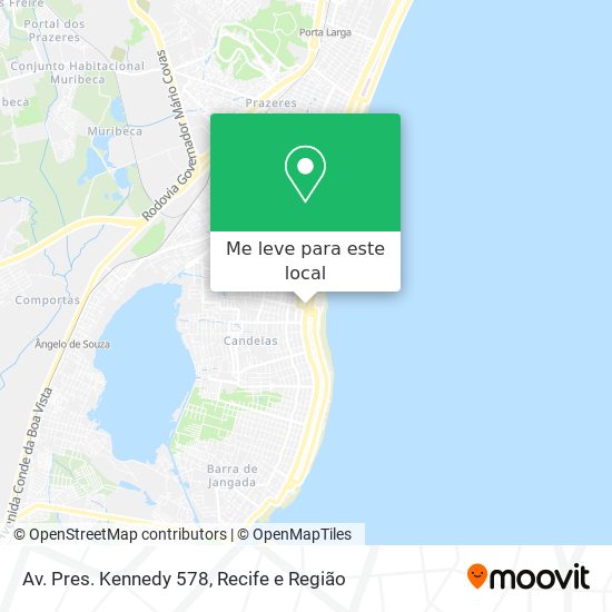 Av. Pres. Kennedy 578 mapa