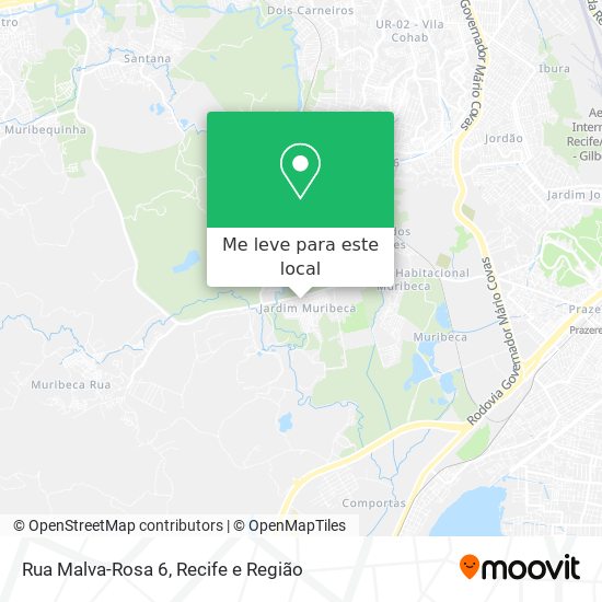 Rua Malva-Rosa 6 mapa