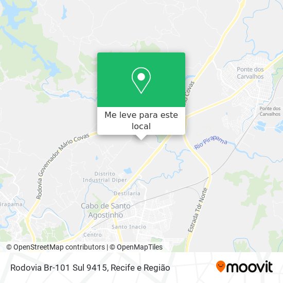 Rodovia Br-101 Sul 9415 mapa