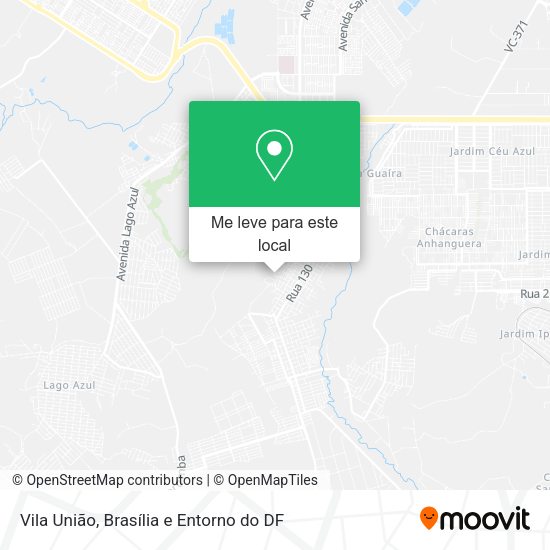 Vila União mapa
