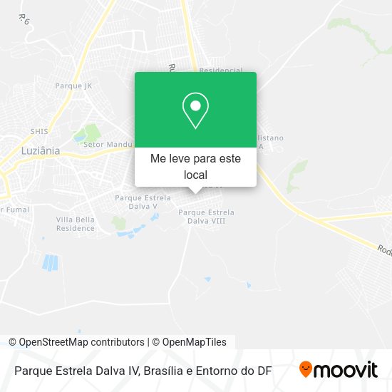 Parque Estrela Dalva IV mapa