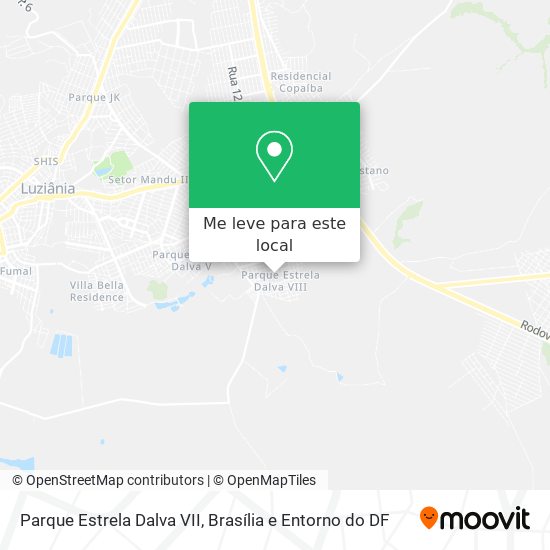 Parque Estrela Dalva VII mapa
