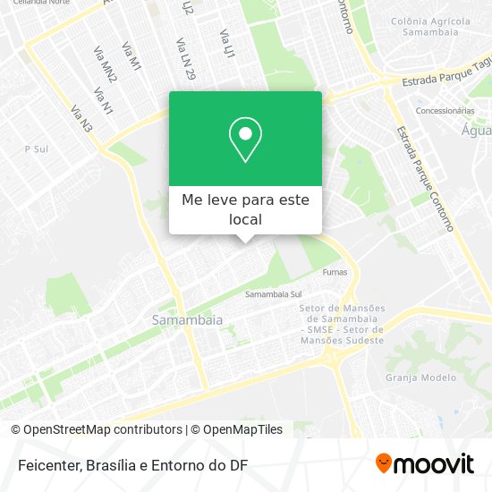 Feicenter mapa