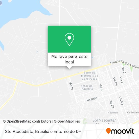 Sto Atacadista mapa