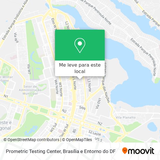 Prometric Testing Center mapa