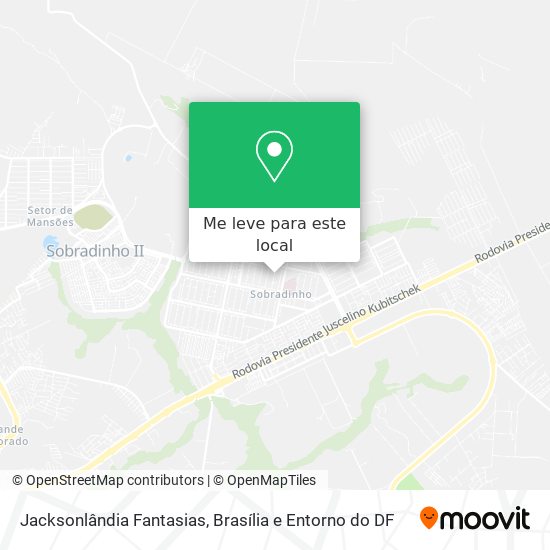 Jacksonlândia Fantasias mapa