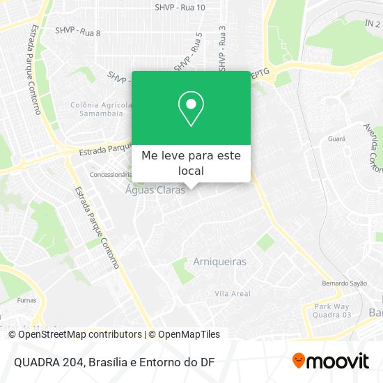 QUADRA 204 mapa