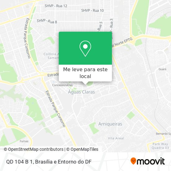 QD 104 B 1 mapa