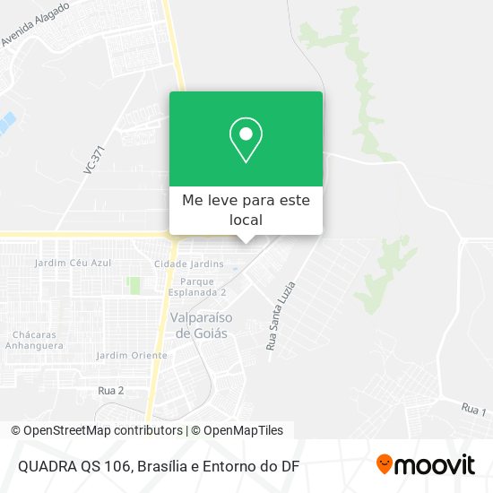 QUADRA QS 106 mapa