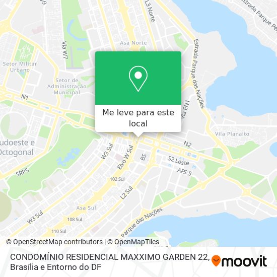 CONDOMÍNIO RESIDENCIAL MAXXIMO GARDEN 22 mapa