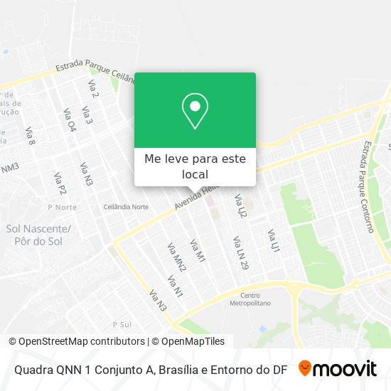 Quadra QNN 1 Conjunto A mapa