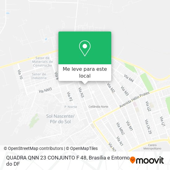 QUADRA QNN 23 CONJUNTO F 48 mapa