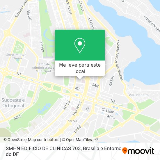 SMHN EDIFICIO DE CLINICAS 703 mapa