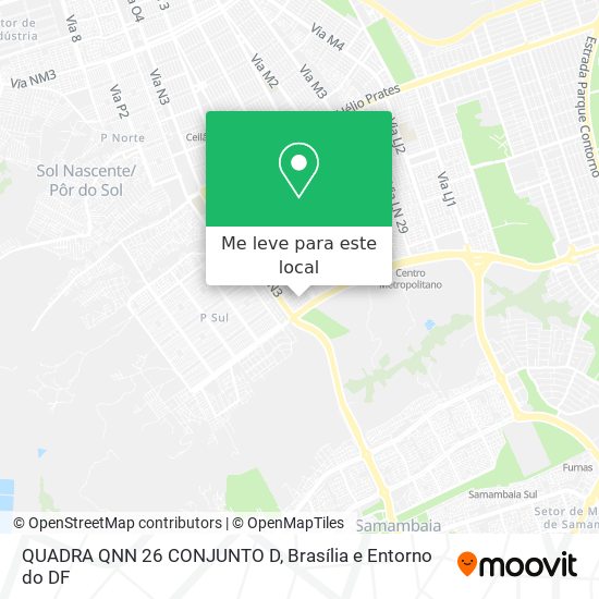 QUADRA QNN 26 CONJUNTO D mapa