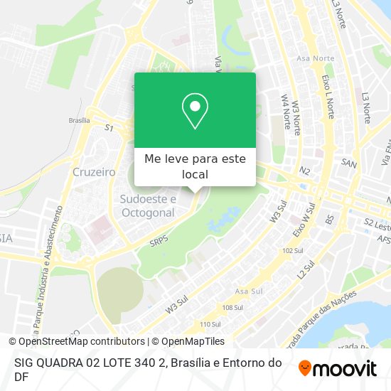 SIG QUADRA 02 LOTE 340 2 mapa