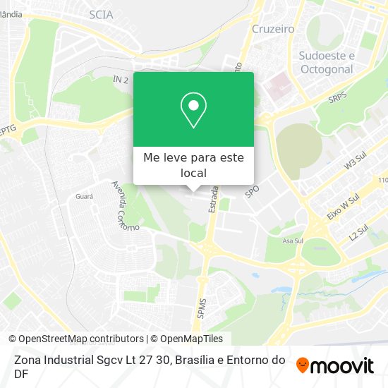 Zona Industrial  Sgcv Lt 27 30 mapa