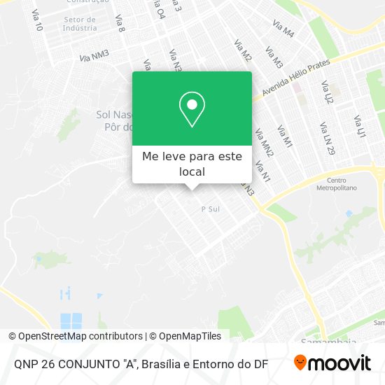 QNP 26 CONJUNTO "A" mapa