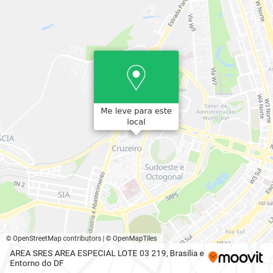 AREA SRES AREA ESPECIAL LOTE 03 219 mapa