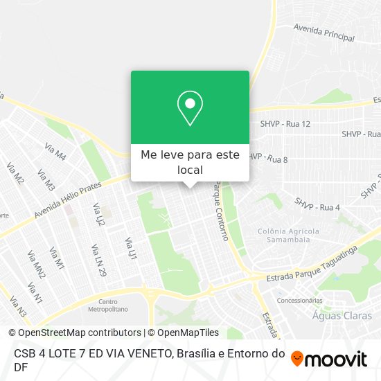 CSB 4 LOTE 7 ED  VIA VENETO mapa