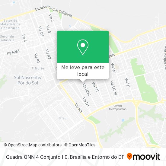 Quadra QNN 4 Conjunto I 0 mapa