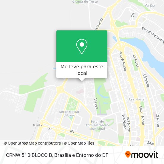 CRNW 510   BLOCO  B mapa