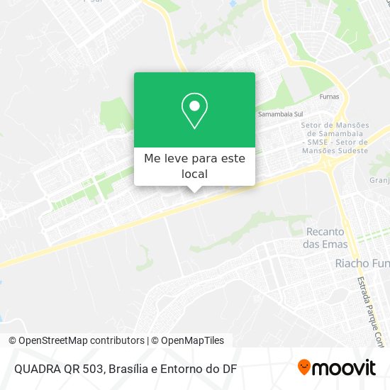 QUADRA QR 503 mapa