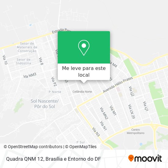 Quadra QNM 12 mapa